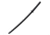 Cold Steel Bokken Training Sword, Black, 41.5in, CS-92BKKC