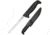 Cold Steel Commercial Series 6in Filet Knife with Sheath, Black/Silver, 11 1/4in, CS-20VF6SZ