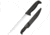 Cold Steel Commercial Series 8in Filet Knife with Sheath, Black/Silver, 13 1/4in, CS-20VF8SZ