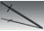 Cold Steel Hand &amp; A Half Polypropylene Training Sword, CS-92BKHNH