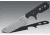 Cold Steel Mini Tac 6.5in Tanto Fixed Blade Neck Knife, Serrated, CS-49HTFS