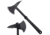 Cold Steel Recon Hawk Axe by Andrew Demko, 17.5in, 65Mn Carbon Steel, Nylon Grip Handle, CS-80TPA3