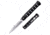 Cold Steel Ti-Lite 4in Zy-Ex Handle Knife, Black/Silver, 8 3/4in, CS-26SPZ
