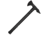 Cold Steel Trench Hawk, Polypropylene Handle Axe, CS-90PTH