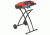 Coleman Sportster Propane Grill, Collapsible Stand W/ Wheels, 11,000 BTU, Red, 225 Sq In Cooking Area, 2000038233