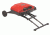 Coleman Sportster Propane Grill, Collapsible Stand W/ Wheels, 11,000 BTU, Red, 225 Sq In Cooking Area, 2000038233