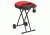 Coleman Sportster Propane Grill, Collapsible Stand W/ Wheels, 11,000 BTU, Red, 225 Sq In Cooking Area, 2000038233