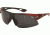 Coleman TR90 Sport 6501 Polarized Sunglasses - Black And Burgundy Frame, Smoke Lenses CC2 6501-C1