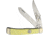 Colonel Coon Trapper Yellow Folding Knife, SS Clip/ Spey Blades, Yellow Smooth Synthetic, Yellow, 54 YELLOW
