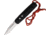 Colonial Auto Ranger Button Lock Automatic Folding Knives 2.75in, Partially Serrated Tanto Blade, Black Handle, COL106