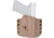 Comp-Tac OWB Concealed Kydex Warrior Holster,Glock 17/22/31 Gen 1-5,Right Hand,Flat Dark Earth, 739189124893