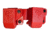 Comp-Tac Twin Magazine Pouch W/ Belt Clip, Size 4 - Glock 9/40 Double Stack, .45 GAP, Left Hand, Kydex Red, C62304000LRDN