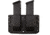Comp-Tac Twin Warrior Mag Pouch OWB Kydex, Size 4 - Glock 9/40 Double Stack, .45 GAP, Black, C70904000NBKN