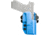 Comp-Tac International OWB Holster, Walther PPQ M1 4in 9mm/PPQ M2 5in, Right, Blue, C241WA217RBUN