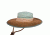 Concealer Bug Hats Garden Hat - Blue, Blue CON-GH-B
