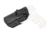 Rounded IWB KYDEX Holster, FN Herstal FNX 45, Left Hand, Black, FNS-FNX45-BK-LH-VAR