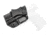 Rounded IWB KYDEX Holster, Walther PDP Compact, RMR Cut, Left Hand, Carbon Fiber, WTR-PDPC-CF-LH-VAR-RMR