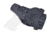 Rounded OWB KYDEX Paddle Holster, H&amp;K VP9SK, Left Hand, Black, HKH-VP9SK-BK-LH-OWBPDL