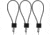 Condition 1 Keyed 15&quot; Cable Gun Locks 3PK, 30858-BLK-3PK