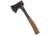 Condor Campsite Axe Desert, 4.25 natural finish 1075HC steel axe head with 3, Desert tan checkered polypropylene handle, CTK3934-4.24HC