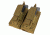 Condor Outdoor Double Kangaroo Mag Pouch, Coyote Brown, MA51-498