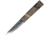 Condor Tool and Knife Indigenous Puukko Knife, 8.5in Overall, 3.75in Condor Classic Finish 1095Hc Steel Blade, Walnut Handle, Brown Leather Sheath, CTK2811-3.9HC
