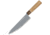 Condor Tool and Knife Kondoru Gyuto Knife Kitchen Knives, 12.63in Overall, 7.5in Blasted Satin 1095Hc Steel Blade, Hickory And Walnut, CTK5002-7.8