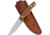 Condor Tool and Knife Mayflower Knife Fixed Blade Knife, 3.25in, 440C Steel, Drop Point, Satin, Natural, Canvas Micarta Handle, CTK150-3-4C