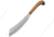 Condor Mini Duku Machete Stainless Knife, 10.5 420HC stainless blade, Walnut handle, CTK426-10.5SS