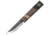 Condor Tool and Knife Mini Indigenous Puukko Knife, 7.13in Overall, 3.25in Condor Classic 1095Hc Steel Blade, Walnut Handle, Handle Features Recessed Wire Wrapping And Burnt Artwork, CTK2812-3.2HC