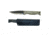 Condor Tool and Knife Final Frontier Knive, 1075 High Carbon Steel Epoxy Black Powder Coating 4 in Blade, Micarta Handle, CTK246-4.5HC