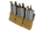 Condor Outdoor Triple Stacker Open-Top M4 Mag Pouch, Coyote Brown, MA44-498