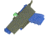 Condor Outdoor Universal Holster, Olive Drab, UH1-001