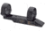 Contessa Fixed Bases for 12mm x 60 Rails, Black, Fixed Mounts BFPA With Rings, FX01