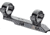Contessa Fixed Bases for 12mm x 60 Rails, Black, Simple Black Mod FX With Rings, FX02