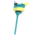 Contigo Asclnbl Bottle, 20 oz, Tri Juniper Limelight, 20, CTPLASCLN2520-5