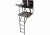 Copper Ridge Outdoors 18 foot Ultra Comfort 2-Man Tree Stand w/Ladder, Black LS5004CR