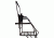 Copper Ridge Outdoors 18 foot Ultra Comfort Oversized Man and a Half Ladder Stand, Black LS5002CR