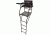 Copper Ridge Outdoors 18 foot Ultra Comfort Oversized Man and a Half Ladder Stand, Black LS5002CR