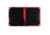 Core Third Maasai 10 Solar Charger - One Port, Black/Red, Hyperlon, 1 Year Mfg Warranty, COR-81623