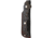 Cougar Creek Survival Bowie Red Linen Knife, 11.25in Overall, 6.63in Satin 1095Hc Steel Blade, Red Linen Micarta Handle, Green Liners, Black Leather Sheath, TFCC5 RED LINEN