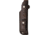 Cougar Creek Wilderness Survivor Brown Knife, 10.5in Overall, 5.75in Satin 1095Hc Steel Blade, Brown Canvas Micarta Handle, Green Liners, Brown Leather Sheath w/ Sharpening Stone, QC0113BROWN CANVAS