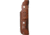 Cougar Creek Wilderness Survivor Knife, 10.5in Overall, 5.75in Satin 1095Hc Steel Blade, Python Canvas Micarta Handle, Brown Leather Sheath w/ Sharpening Stone, QC0113 PYTHON