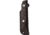 Cougar Creek Wilderness Survivor Line Knife, 10.5in Overall, 5.75in Satin 1095Hc Steel Blade, Black Linen Micarta Handle, Red Liners, Brown Leather Sheath, CCQC0113B