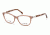 Cover Girl CG0458 Eyeglass Frames - Shiny Light Brown Frame Color
