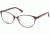 Cover Girl CG0465 Eyeglass Frames - Matte Dark Brown Frame Color, Matte Dark Brown Lens Color