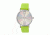 Crayo Fortune Strap Watch, Multicolor/Lime CRACR4301
