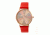 Crayo Fortune Strap Watch, Multicolor/Red CRACR4305