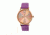 Crayo Fortune Strap Watch, Multicolor/Periwinkle CRACR4307