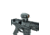 Crimson Trace Compact Tactical Red Dot Electronic Sight, 2 MOA, Picatinny Mount, Black CTS-1000